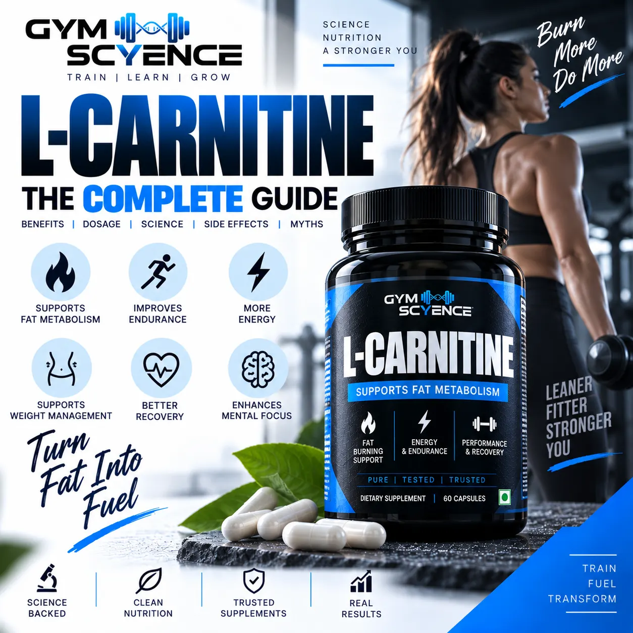 L-Carnitine Supplement: Poori Sach, Bina Hype Ke